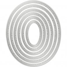 117490 Wykrojniki oval -owale 6szt