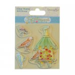 DCCS010 Dovecraft Forget Me Not Clear Stamps - Bird House