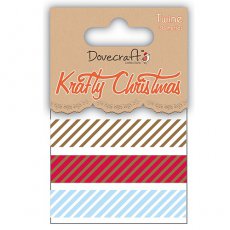 DCXTW07 Dovecraft Krafty Christmas Twine Spool