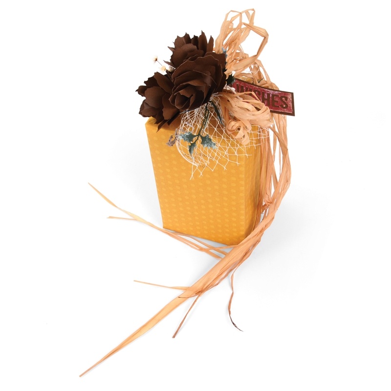 660035 Wykrojnik Sizzix Bigz Die - Jumbo Tattered Pinecone