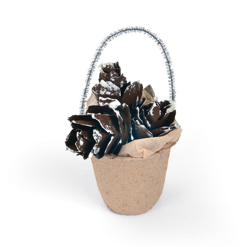 660035 Wykrojnik Sizzix Bigz Die - Jumbo Tattered Pinecone