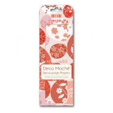 FEXDEC038 First Edition Deco Maché - Easter - Red Eggs