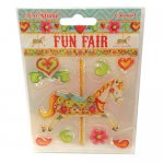 HCCS022 Fun Fair by Helz Cuppleditch Clear Stamps - Carousel