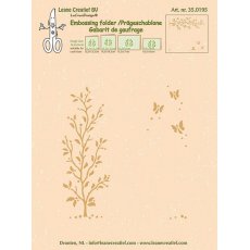 35.0195 Folder do embossingu Leane Creatief -garden scene 