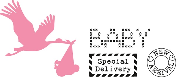 COL1381 Marianne Design Collectable - Stork