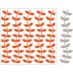DF3414 Folder do embossingu Extra +wykrojnik liście - Leaves