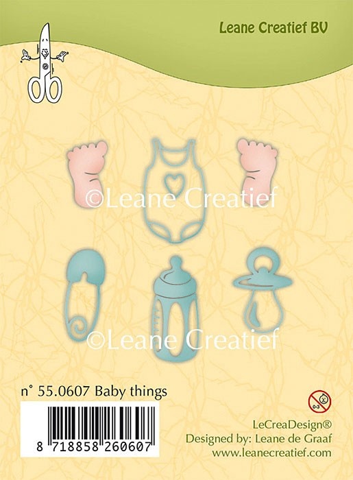 55.0607 Stempel akrylowy Baby Things - niemowlęce