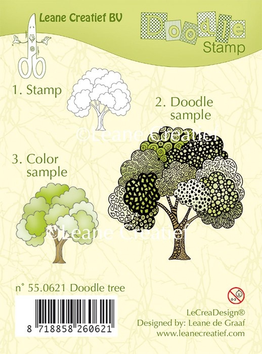 55.0621 Stempel akrylowy Drzewo