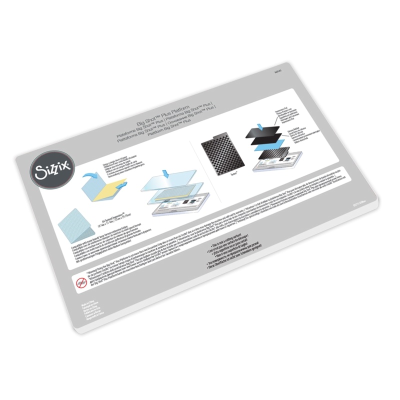 660020 Sizzix Big Shot Plus A4 Machine Only (White & Grey ) - Promotion