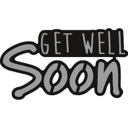 CR1318 Marianne Design Craftable - Get well Soon