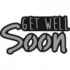 CR1318 Marianne Design Craftable - Get well Soon