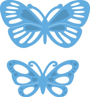LR0357 Marianne Design Creatable - Tiny's Butterflies 2