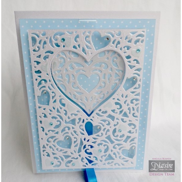 DS-CAD6-ADO Wykrojnik Die'sire -Adore - Serca