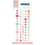 PL4504 Epoxy Stickers Pink & Mint