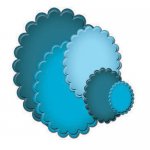 S4-111 Classic Scalloped Ovals LG