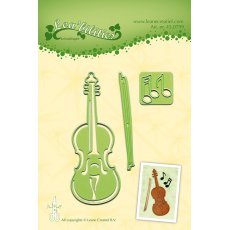 45.0799 Lea-bilities Cutting and Embossing Die - Violin