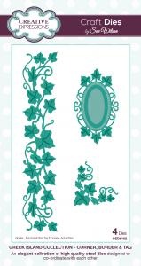CED5102 Greek Island Collection Corner, Border & Tag