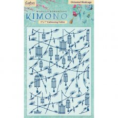 MRK-EF5-BRD Oriental Birdcage Kimono Marilyn Robertson