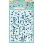 MRK-EF5-BRD Oriental Birdcage Kimono Marilyn Robertson