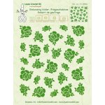 35.0966 Leane Creatief Embossing Background Folder - Roses