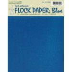 51.1093 Flockowany paper blue