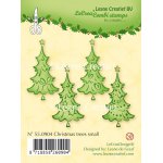 55.0904 Leane Creatief Clear Stamp - Christmas Tree Small