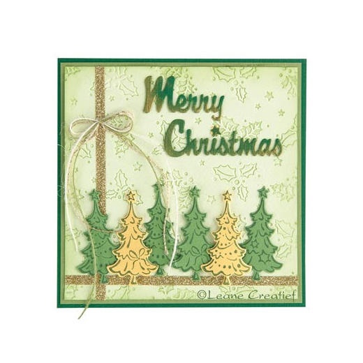 55.0904 Leane Creatief Clear Stamp - Christmas Tree Small
