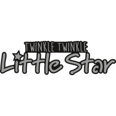 CR1328 Craftables - Twinkle twinkle little star