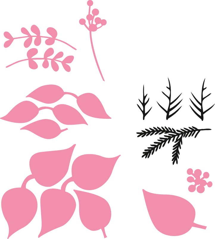 COL1393 Marianne Design Collectable - Elines Poinsettia