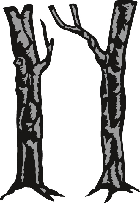 CR1338 Dies Marianne Design Craftable - Tiny's Trees Oak