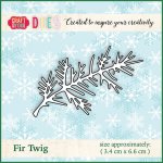 CW013 Dies Craft&You Design Fir Twig 