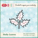 CW014 Dies Craft & You Design Holly Leaves