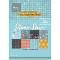 PB7048 Paper set A5 Silver Star