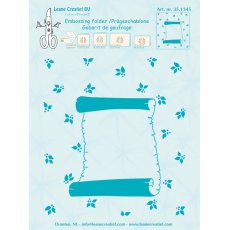35.1345 Leane Creatief Embossing Background Folder Background Roll of parchment