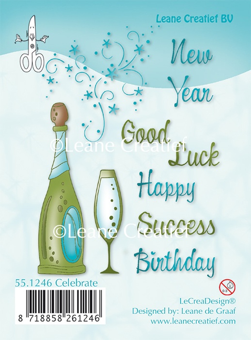 55.1246 Stemple silikonowe Leane Creatief Celebrate