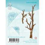 55.1260 Leane Creatief Clear Stamp -Branches & spider web