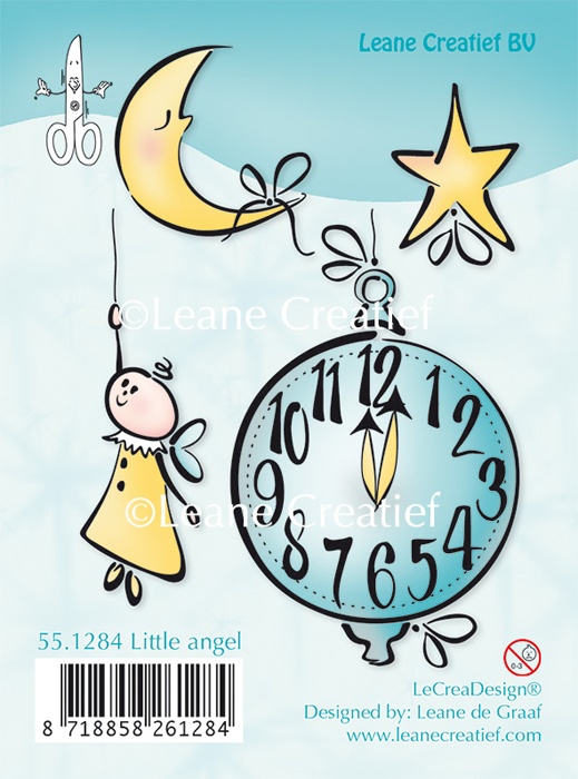 55.1284 Leane Creatief Clear Stamp Little Angel