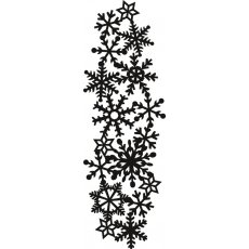 CR1346 Marianne Design Craftables - Ice Crystals Border