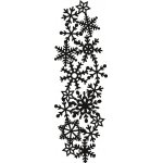 CR1346 Marianne Design Craftables - Ice Crystals Border