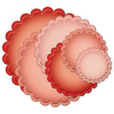 S4-124 Spellbinders-Classic Scalloped Circles LG
