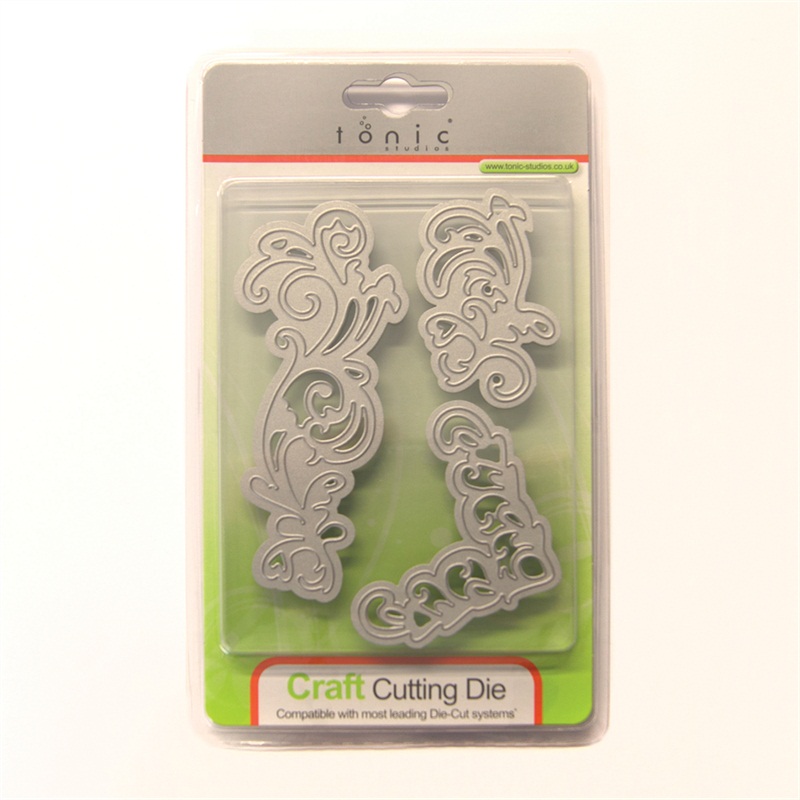 492E FANCIFUL FLOURISH DIE SET