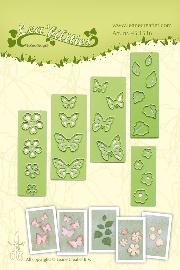 45.1536 Dies Leane Creatief butterflies