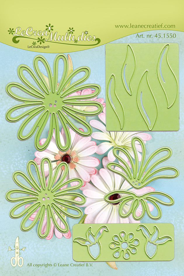 45.1550 Dies Leane Creatief multi flower 009