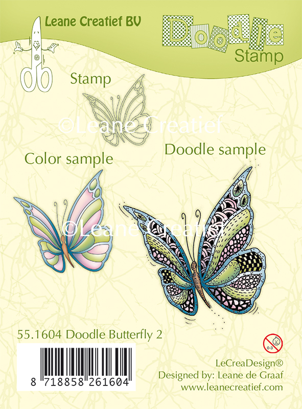55.1604 Leane Creatief Doodle Clear Stamp