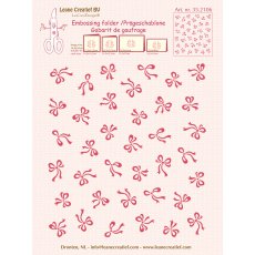 35.2106 Leane Creatief Embossing  background bows