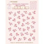 35.2106 Leane Creatief Embossing  background bows