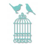 SDD026 Wykrojniki Sweet Dixie -Birdcage-klatka i ptaszki