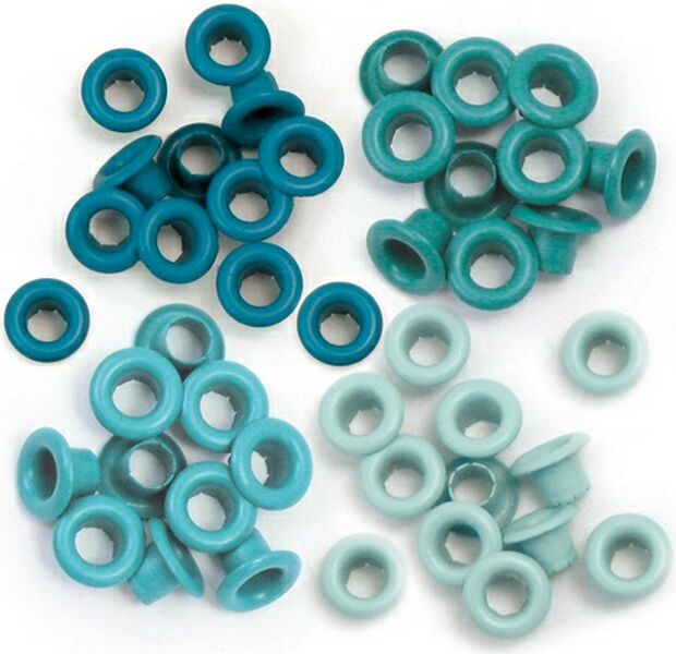 WR41577-0 Standard Eyelets Aluminum Aqua