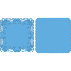 LR0415 Marianne Design Creatable - Lace Doily (2pcs) NEW