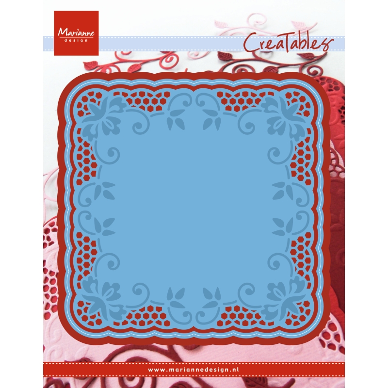 LR0415 Marianne Design Creatable - Lace Doily (2pcs) NEW